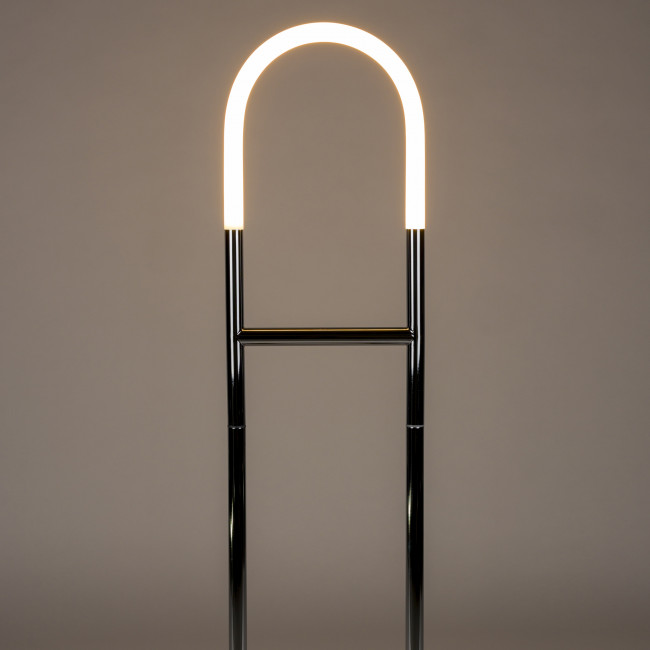 Arch - Lampadaire en chrome