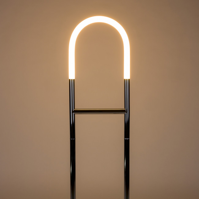 Arch - Lampadaire en chrome