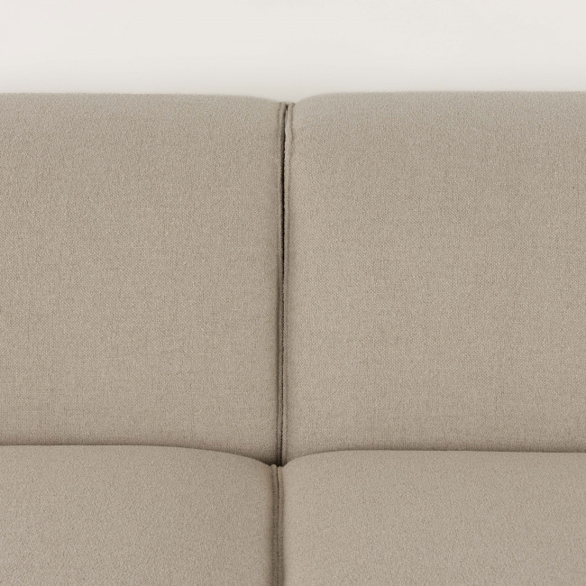 Milka - Canapé d'angle gauche 4 places en tissu