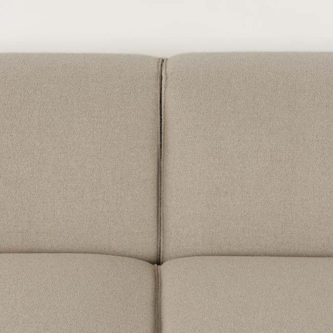 Milka - Canapé d'angle droit 4 places en tissu