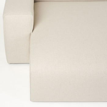 Milka - Canapé d'angle gauche 3 places en tissu