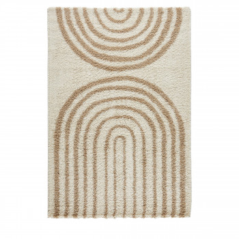 Tika - Tapis contemporain à motifs d'arches