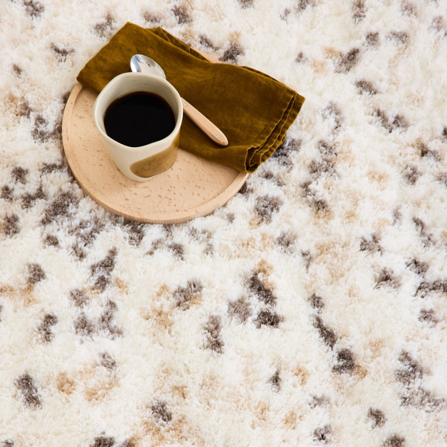 Baya - Tapis contemporain à poils longs