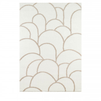 Kova - Tapis graphique à motif d’écailles