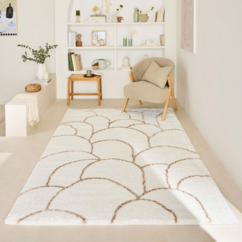 Kova - Tapis graphique à motif d’écailles