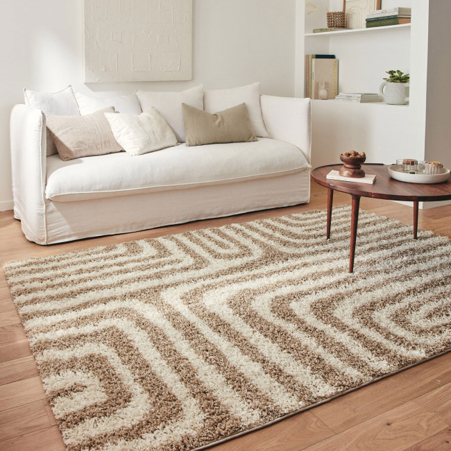 Zaro - Tapis contemporain à motifs géométriques