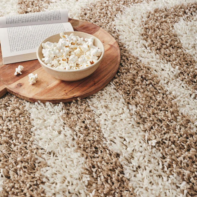 Zaro - Tapis contemporain à motifs géométriques