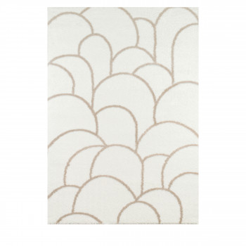 Kova - Tapis graphique à motif d’écailles