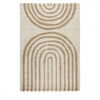 Tika - Tapis contemporain à motifs d'arches