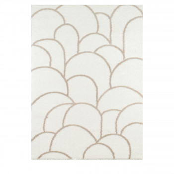 Kova - Tapis graphique à motif d’écailles