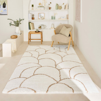 Kova - Tapis graphique à motif d’écailles