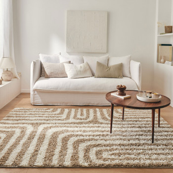 Zaro - Tapis contemporain à motifs géométriques