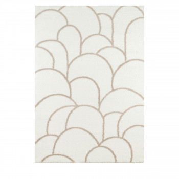 Kova - Tapis graphique à motif d’écailles