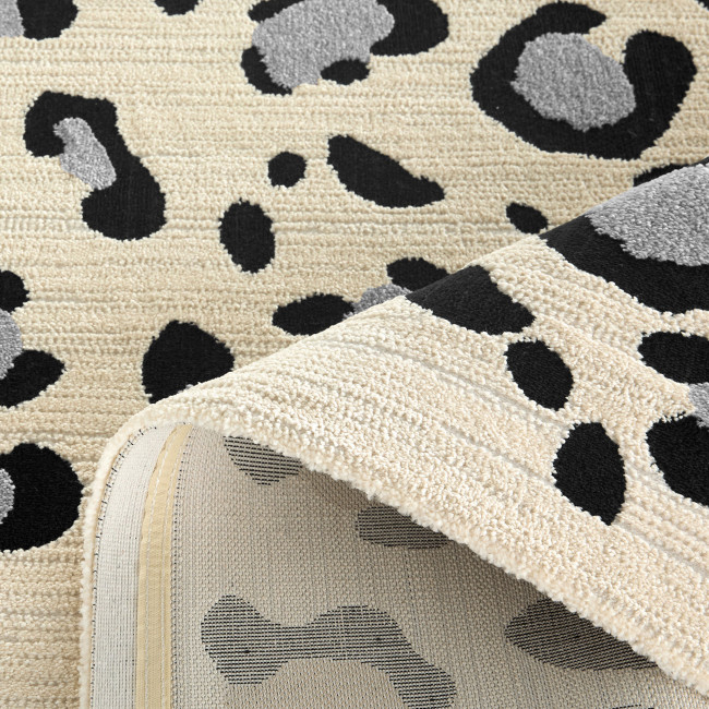 Nomad - Tapis contemporain à motifs léopard