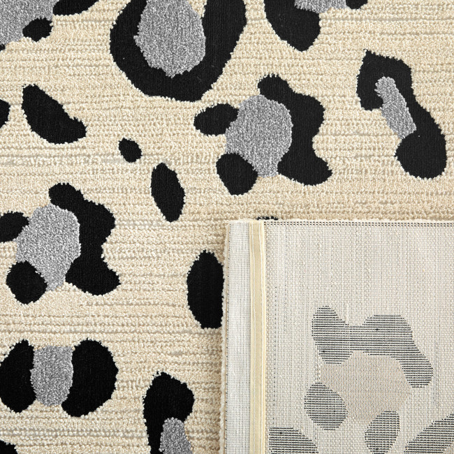 Nomad - Tapis contemporain à motifs léopard