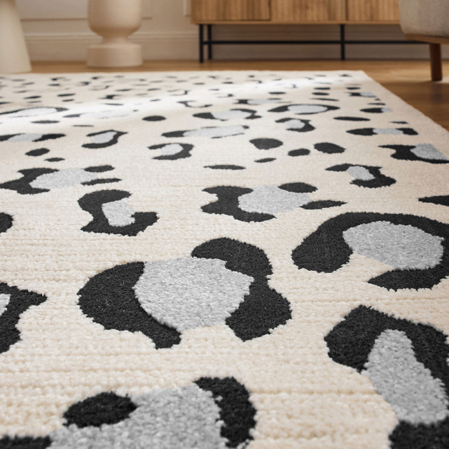 Nomad - Tapis contemporain à motifs léopard