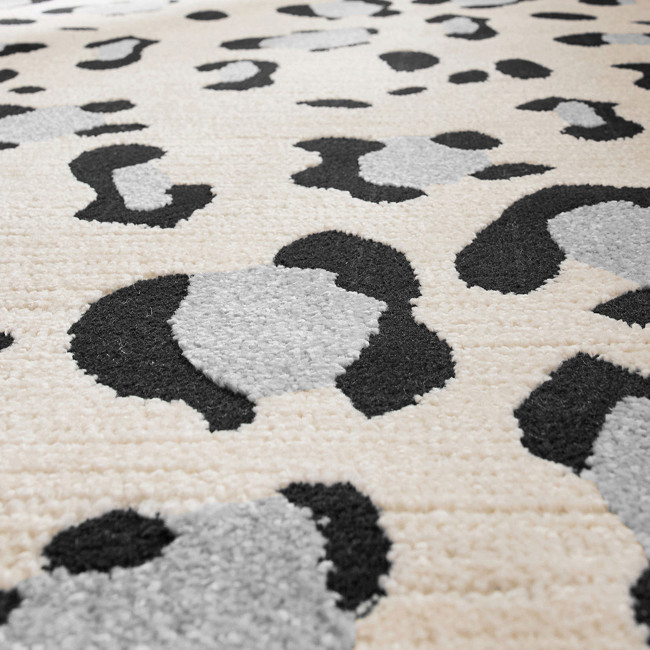 Nomad - Tapis contemporain à motifs léopard