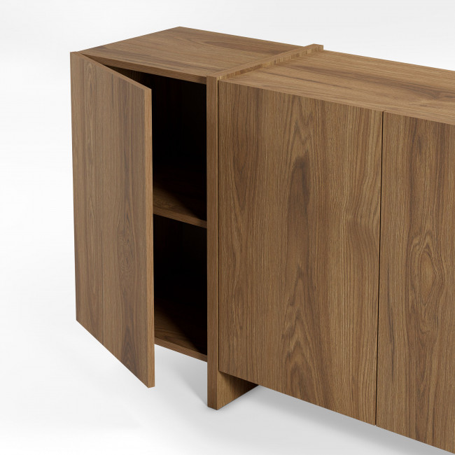 Nicole - Buffet 4 portes en bois L180cm