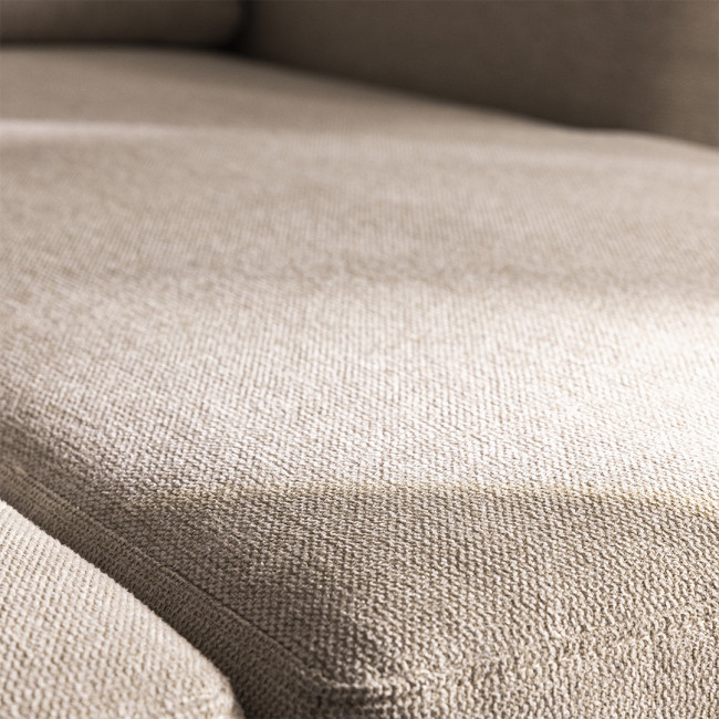 Matera - Canapé d'angle réversible convertible 3 places en tissu avec coffre