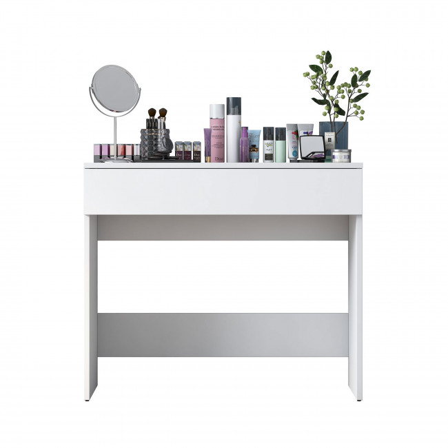 Auri - Coiffeuse 1 tiroir en bois L90cm