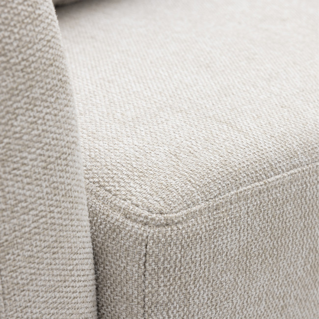 Matera - Canapé d'angle réversible convertible 3 places en tissu avec coffre