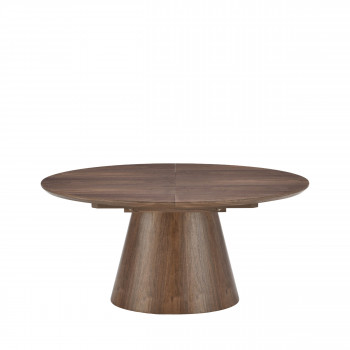 Cami - Table à manger extensible 6 à 8 personnes ovale en bois