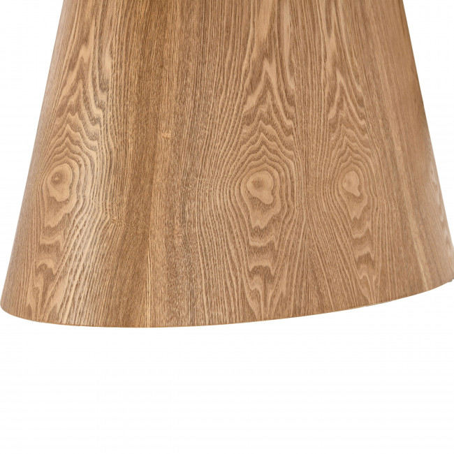 Cami - Table à manger extensible 8-10 personnes ovale en bois