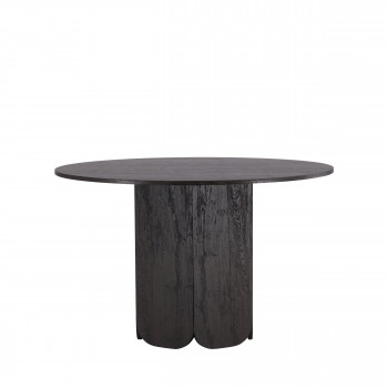 Tekla - Table à manger ronde en bois 4 personnes ø120cm