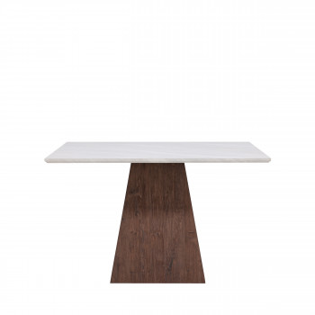 Cael - Table à manger carrée 4 places en bois