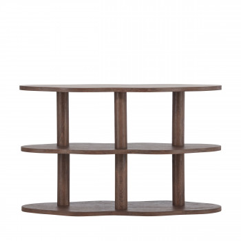 Moln - Étagère organique en bois L120cm