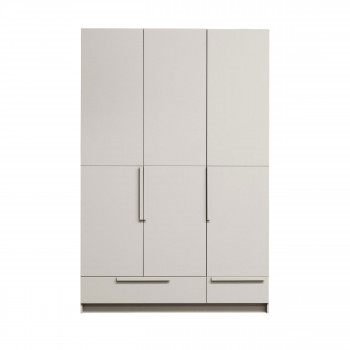 Pure - Armoire 3 portes en bois H215cm