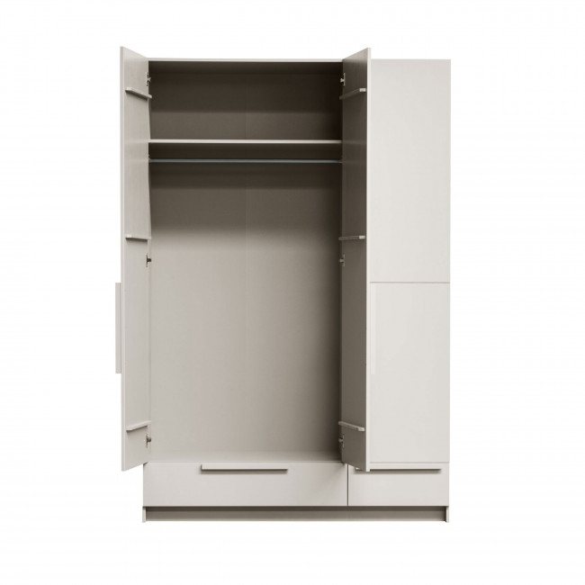 Pure - Armoire 3 portes en bois H215cm