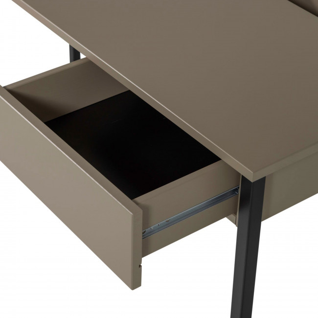Nex julius - Bureau en bois et métal avec tiroir