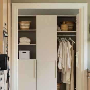 Pure - Armoire 2 portes en bois L95cm