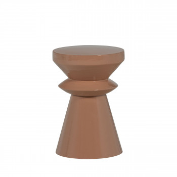 Fedde - Table d’appoint ronde en métal ⌀30cm