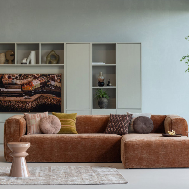 Fedde - Table d’appoint ronde en métal ⌀30cm