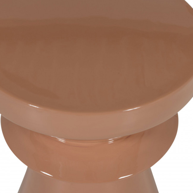 Fedde - Table d’appoint ronde en métal ⌀30cm