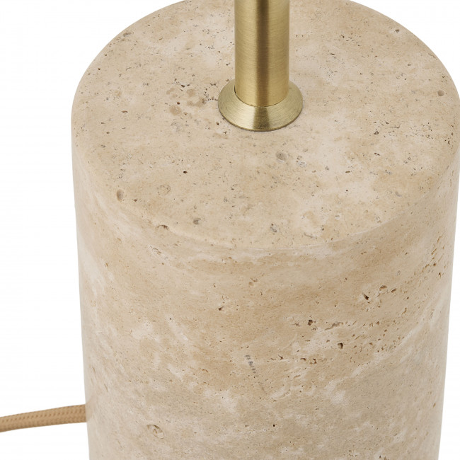 Sheffield - Lampe à poser en marbre et métal