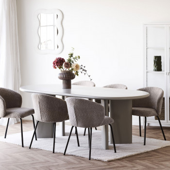 Bosara - Miroir organique 80x54cm