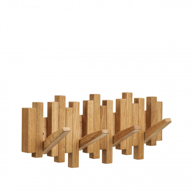 Caltra - Porte-manteaux en bois L40cm