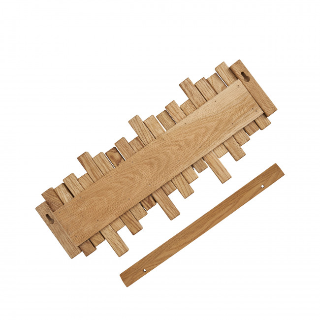 Caltra - Porte-manteaux en bois L40cm