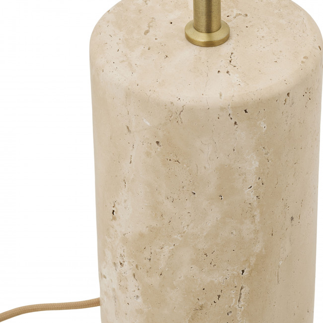 Sheffield - Lampadaire en marbre et métal H115cm