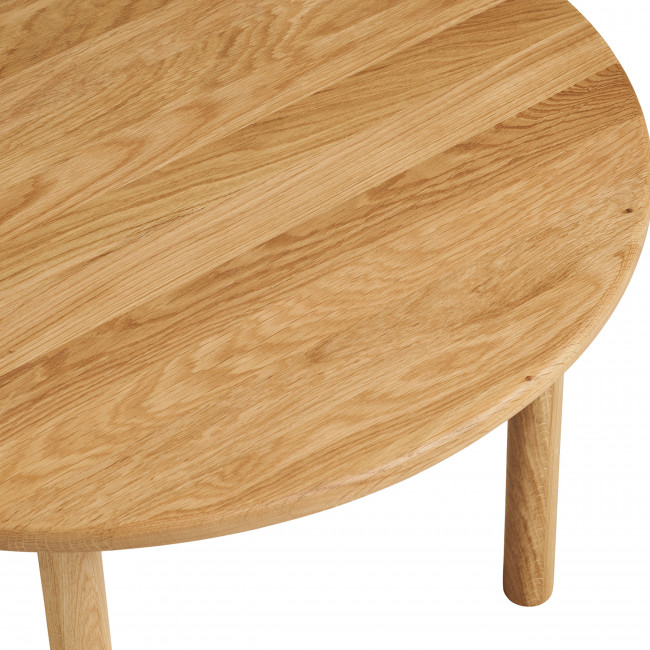 Jena - Table basse ronde en bois ø70cm
