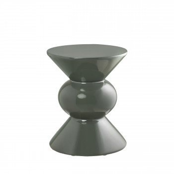 Rosolina - Table d'appoint ronde en fibre de verre 33,5x33.5cm