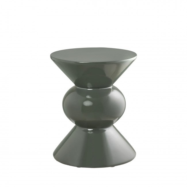 Rosolina - Table d'appoint ronde en fibre de verre 33,5x33.5cm