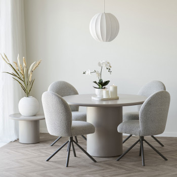 Conventry - Suspension ronde en soie ø40cm