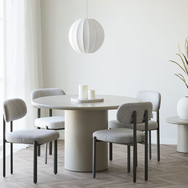 Conventry - Suspension ronde en soie ø40cm