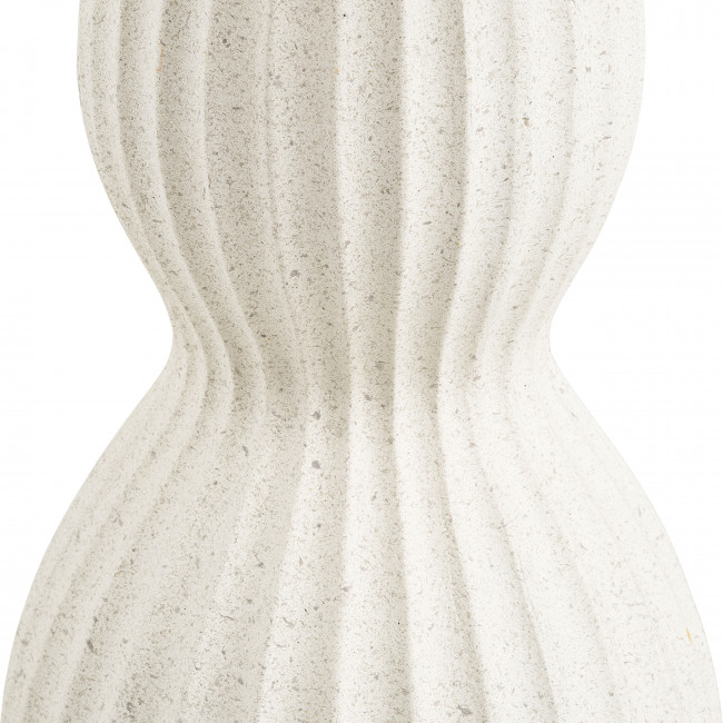 Newtown - Table d'appoint ronde en fibre d'argile 40x40cm