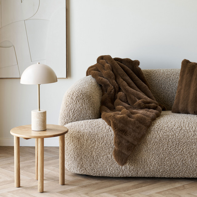 Jena - Table d'appoint ronde en bois ø40cm