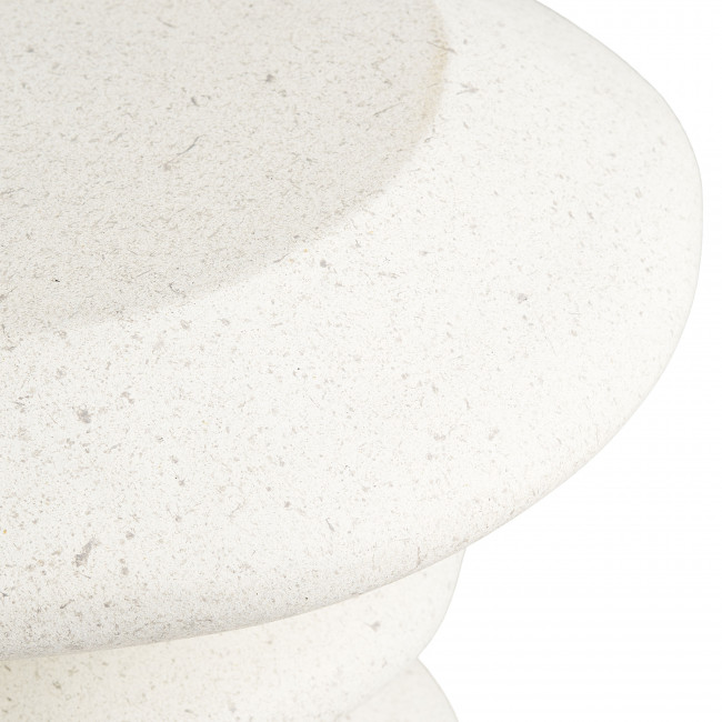 Blackburn - Table d'appoint ronde en fibre d'argile ø36cm